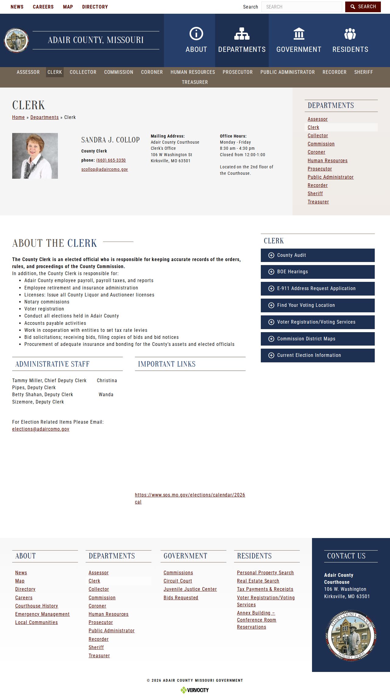 Greentop court records county clerk source distinction