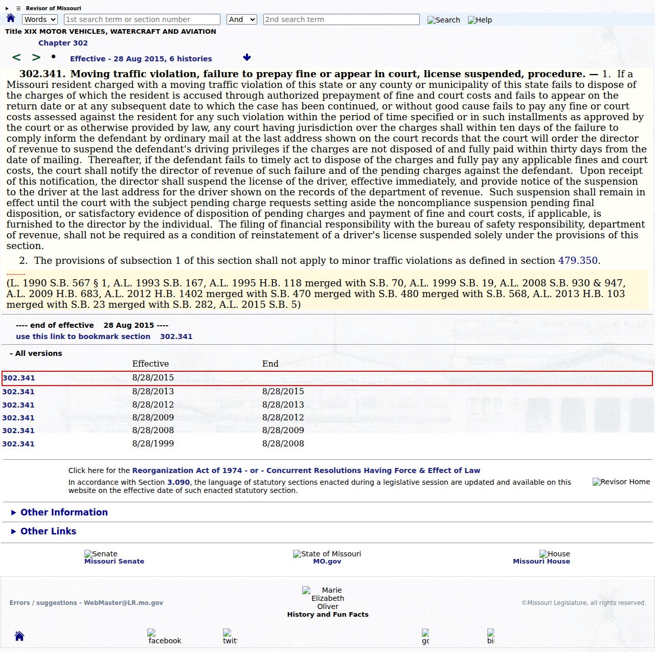 Adair County traffic court failure-to-dispose statute